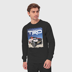 Костюм хлопковый мужской Toyota Racing Development, desert, цвет: черный — фото 2
