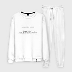 Костюм хлопковый мужской Lord Of The Drinks, цвет: белый