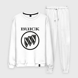 Мужской костюм Buick Black and White Logo