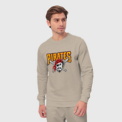 Костюм хлопковый мужской Pittsburgh Pirates - baseball team, цвет: миндальный — фото 2