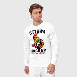 Костюм хлопковый мужской OTTAWA SENATORS ОТТАВА СЕНАТОРЗ, цвет: белый — фото 2