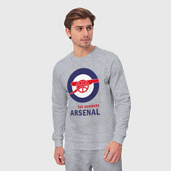 Костюм хлопковый мужской Arsenal The Gunners, цвет: меланж — фото 2