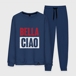 Костюм хлопковый мужской Style Bella Ciao, цвет: тёмно-синий