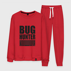 Костюм хлопковый мужской Bug Хантер, цвет: красный