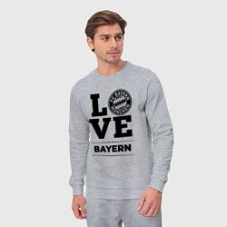 Костюм хлопковый мужской Bayern Love Классика, цвет: меланж — фото 2