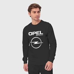 Костюм хлопковый мужской OPEL Pro Racing, цвет: черный — фото 2