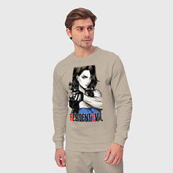 Костюм хлопковый мужской Jill RE3, цвет: миндальный — фото 2