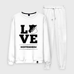 Костюм хлопковый мужской Hoffenheim Love Классика, цвет: белый