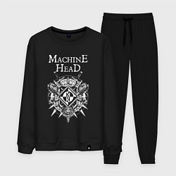 Костюм хлопковый мужской Machine Head арт, цвет: черный