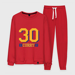Костюм хлопковый мужской 30 Curry, цвет: красный