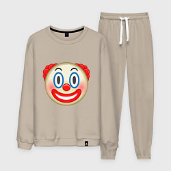 Мужской костюм Эмодзи Клоун