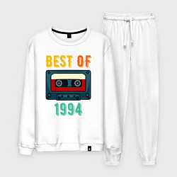 Костюм хлопковый мужской Лучшее из 1994 аудиокассета, цвет: белый