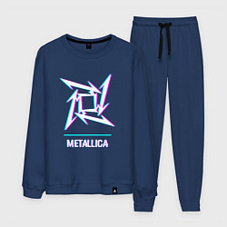 Мужской костюм Metallica glitch rock