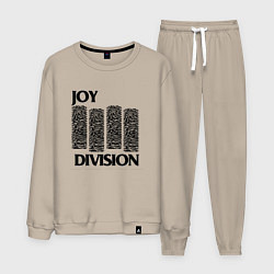 Костюм хлопковый мужской Joy Division - rock, цвет: миндальный