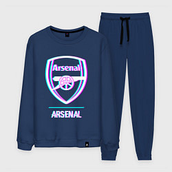 Мужской костюм Arsenal FC в стиле glitch