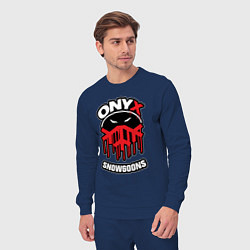 Костюм хлопковый мужской Onyx - snowgoons, цвет: тёмно-синий — фото 2