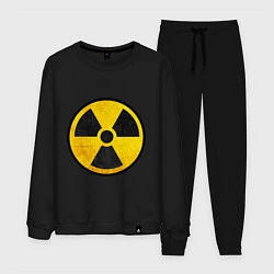 Костюм хлопковый мужской Atomic Nuclear, цвет: черный