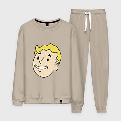 Мужской костюм Vault boy head