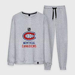 Костюм хлопковый мужской Монреаль Канадиенс - НХЛ, цвет: меланж