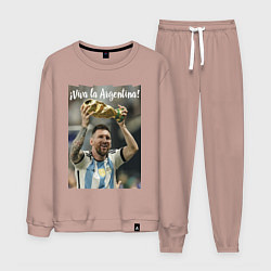 Мужской костюм Lionel Messi - world champion - Argentina