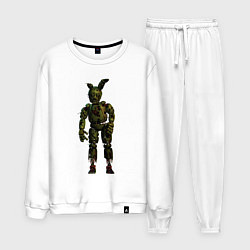 Костюм хлопковый мужской Springtrap, цвет: белый