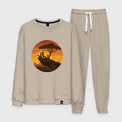 Мужской костюм Сурикаты на закате