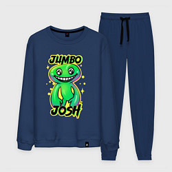 Костюм хлопковый мужской Jumbo Josh, цвет: тёмно-синий