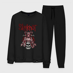 Мужской костюм Slipknot рогатый череп