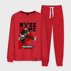 Костюм хлопковый мужской Noize MC - guitarist, цвет: красный