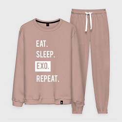 Мужской костюм Eat Sleep EXO Repeat