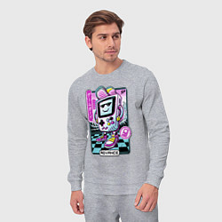 Костюм хлопковый мужской GB advance, цвет: меланж — фото 2