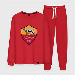 Костюм хлопковый мужской Roma sport fc, цвет: красный