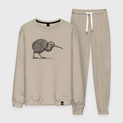 Мужской костюм Птица киви в профиль