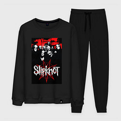 Костюм хлопковый мужской Slipknot - all, цвет: черный