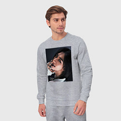 Костюм хлопковый мужской Hyunjin Rock Star Stray Kids, цвет: меланж — фото 2