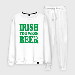 Мужской костюм Irish you were beer