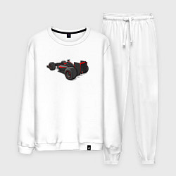 Костюм хлопковый мужской Formula 1 McLaren, цвет: белый