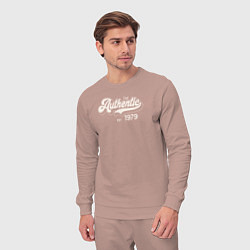 Костюм хлопковый мужской Authentic 1979, цвет: пыльно-розовый — фото 2