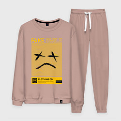 Мужской костюм Fake smile streetwear