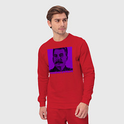 Костюм хлопковый мужской Joseph Stalin, цвет: красный — фото 2