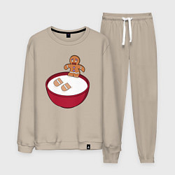 Мужской костюм Человечек пряник