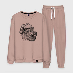 Мужской костюм Кабан новогодний