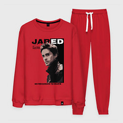 Костюм хлопковый мужской Jared Joseph Leto 30 Seconds To Mars, цвет: красный