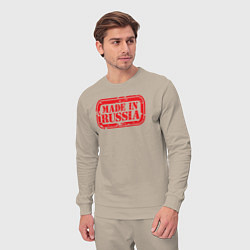 Костюм хлопковый мужской Из России - made in Russia, цвет: миндальный — фото 2