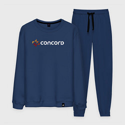 Мужской костюм Concord logo game