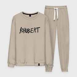 Мужской костюм Шуберт чёрный