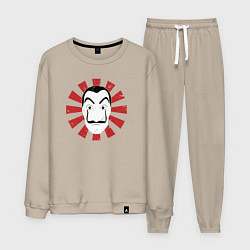 Мужской костюм Дали - бумажный дом