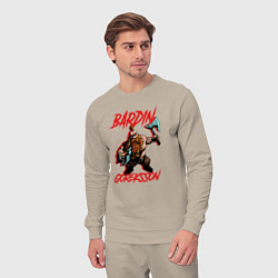 Костюм хлопковый мужской Bardin Goreksson - Warhammer Vermintide, цвет: миндальный — фото 2