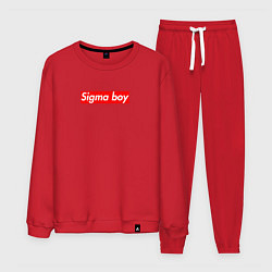 Мужской костюм Сигма бой supreme style из песни мерч - тик-ток ме