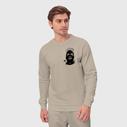 Костюм хлопковый мужской Wasteland girl, цвет: миндальный — фото 2